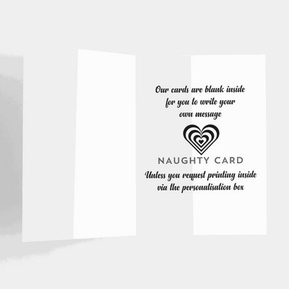 Birthday Card inside from naughtycard