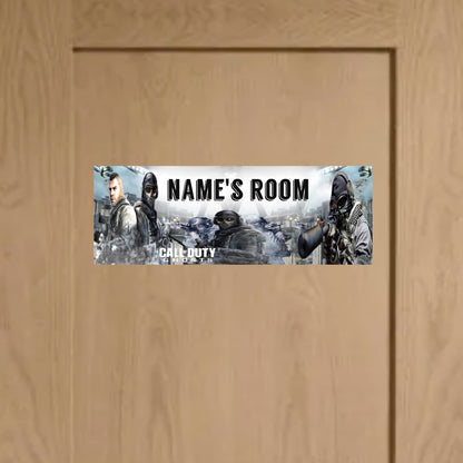 C O D Metal Door Sign