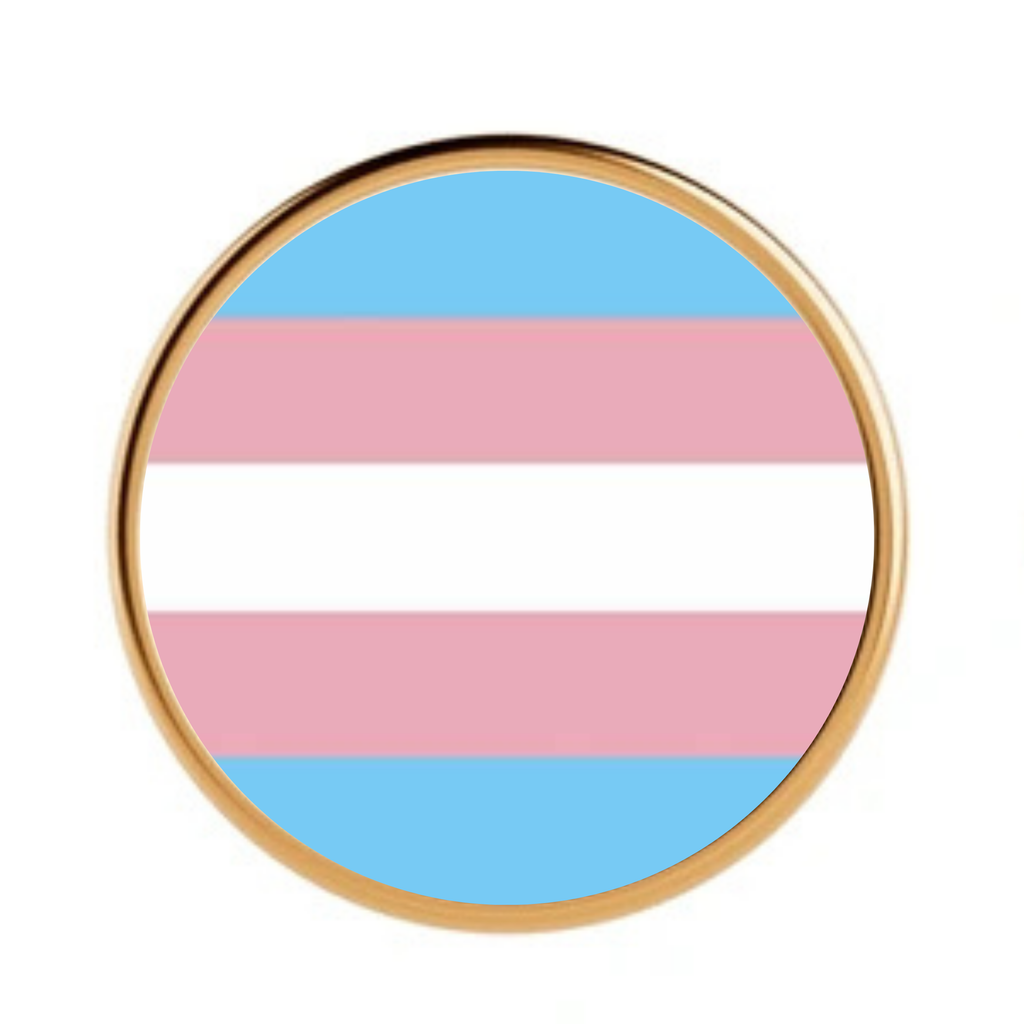 Transgender Flag Badge