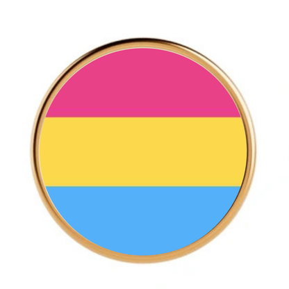 Pansexual Pride Pin Badge from The Smitten Society