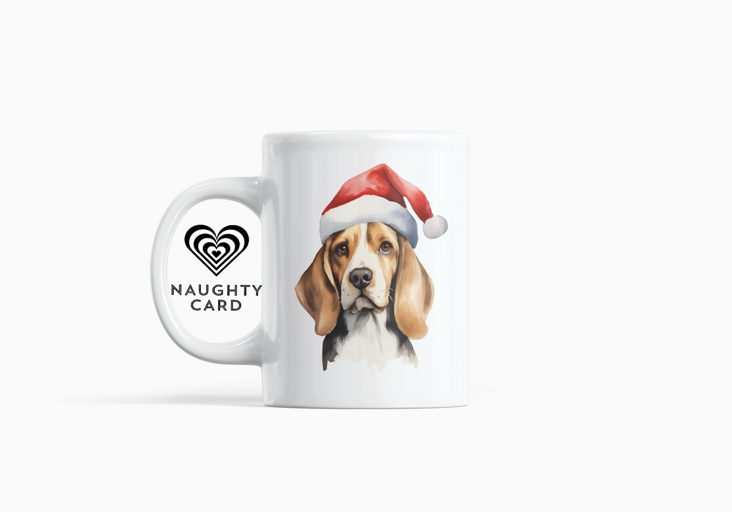 Beagle Christmas Mug