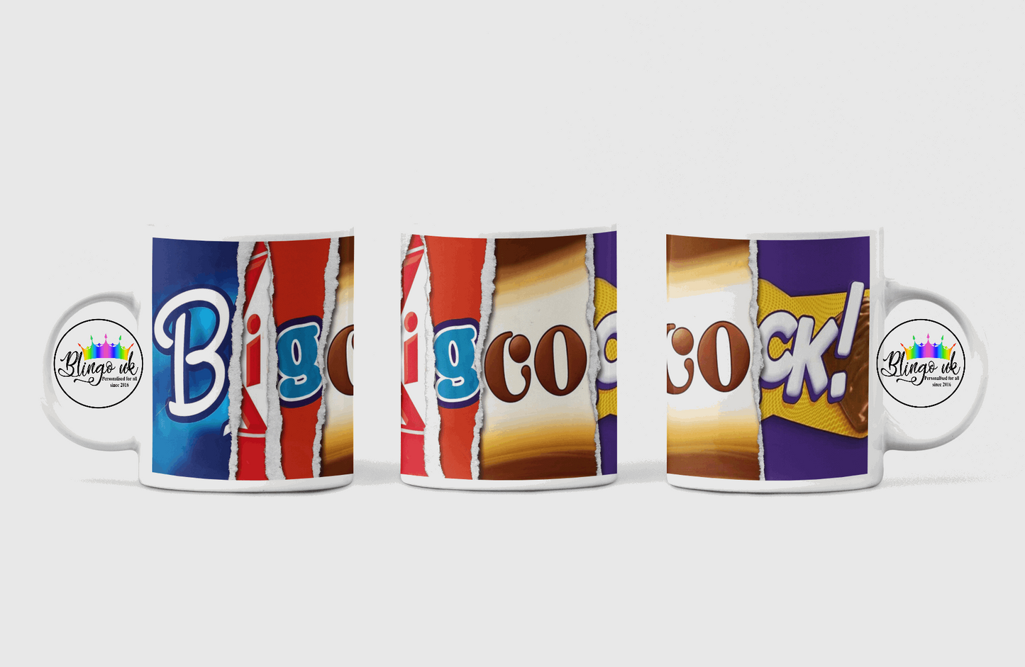 Big Cock - Personalised Novelty Choco Mug