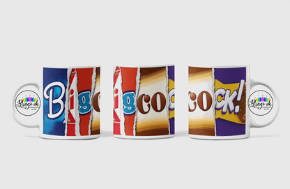 Big Cock - Personalised Novelty Choco Mug