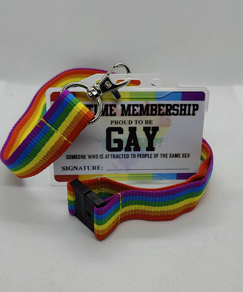 Official Lesbian Membership Card. Personalized Metal Edition
