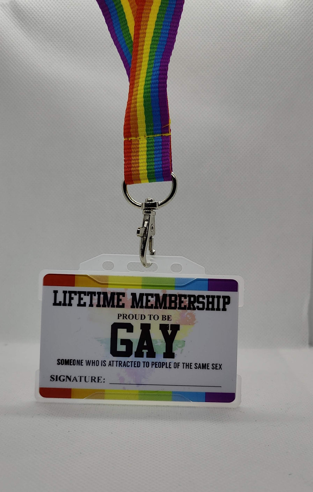 Asexual Card, Metal Card