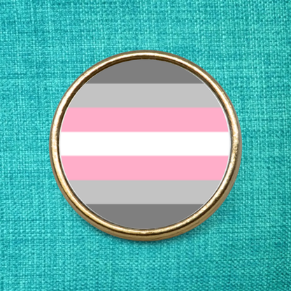 Demigirl LGBT Pride Badge