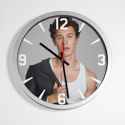 Shawn Mendes Photo Clock Unique Clock From Naughty Card