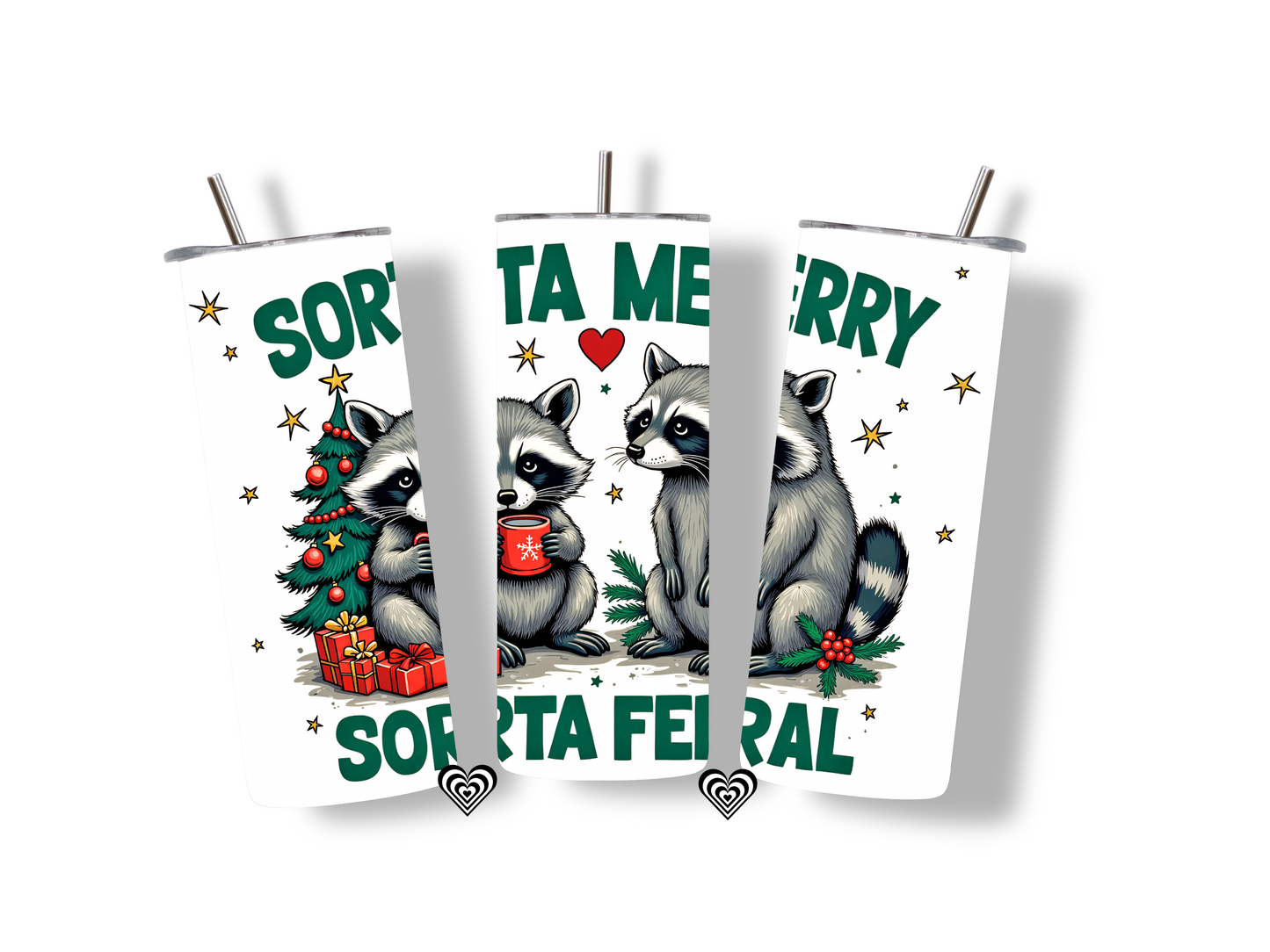 Sorta Merry Thermal Skinny Tumbler