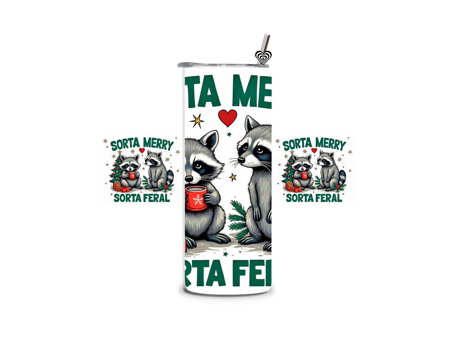 Sorta Merry Thermal Skinny Tumbler