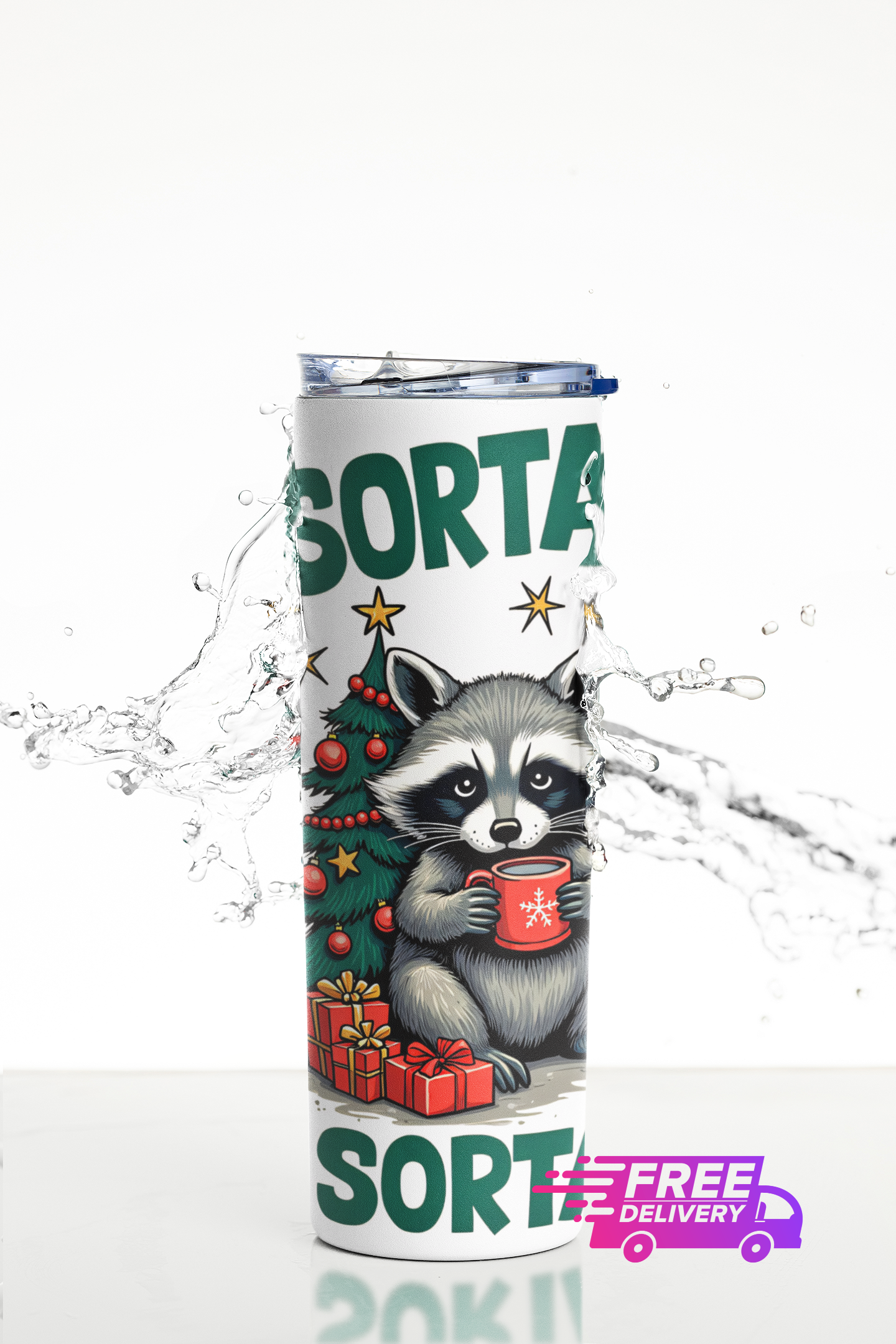 Sorta Merry Thermal Skinny Tumbler