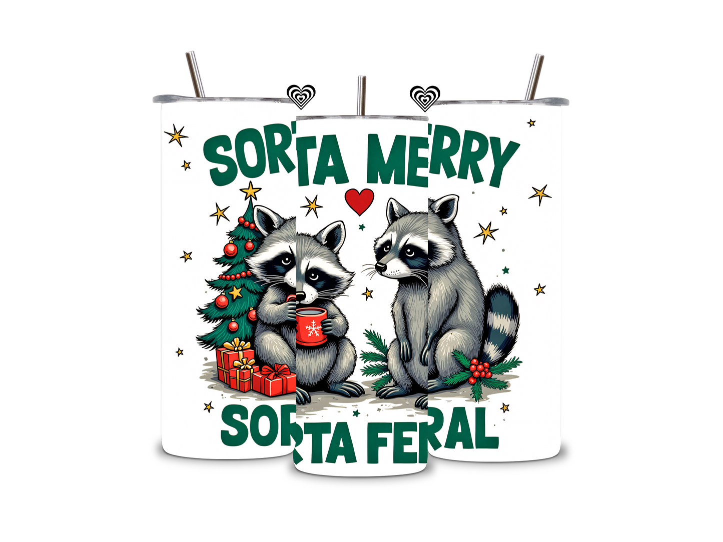 Sorta Merry Thermal Skinny Tumbler