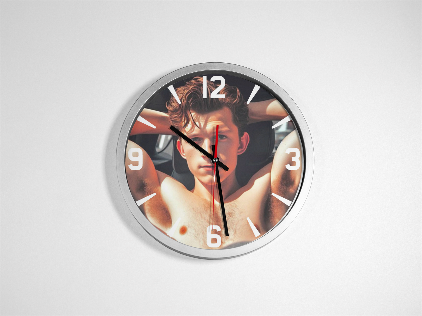 Tom Holland Pose Clock