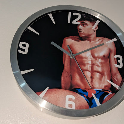 Tom Daley Wall Clock