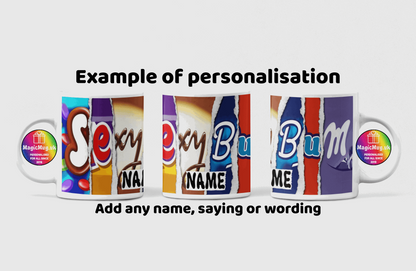 Fucker - Personalised Novelty Choco Mug