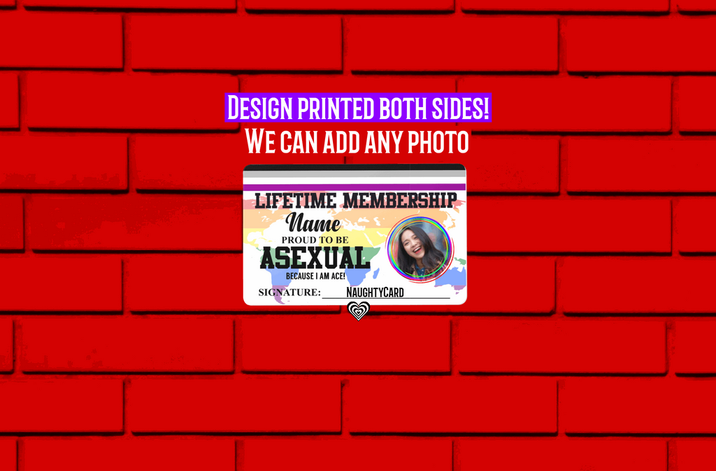 Asexual Card, LGBTQ Membership Card