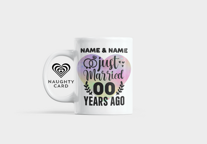 Anniversary Mug - Just Married