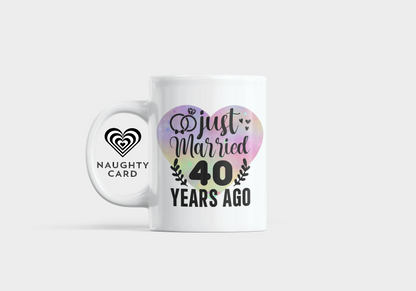 Anniversary Mug - Just Married