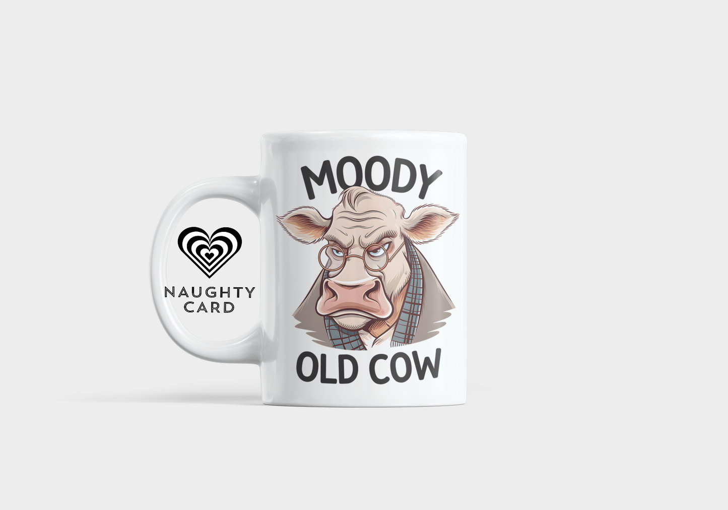 Moody Old Cow Mothers Day Gift