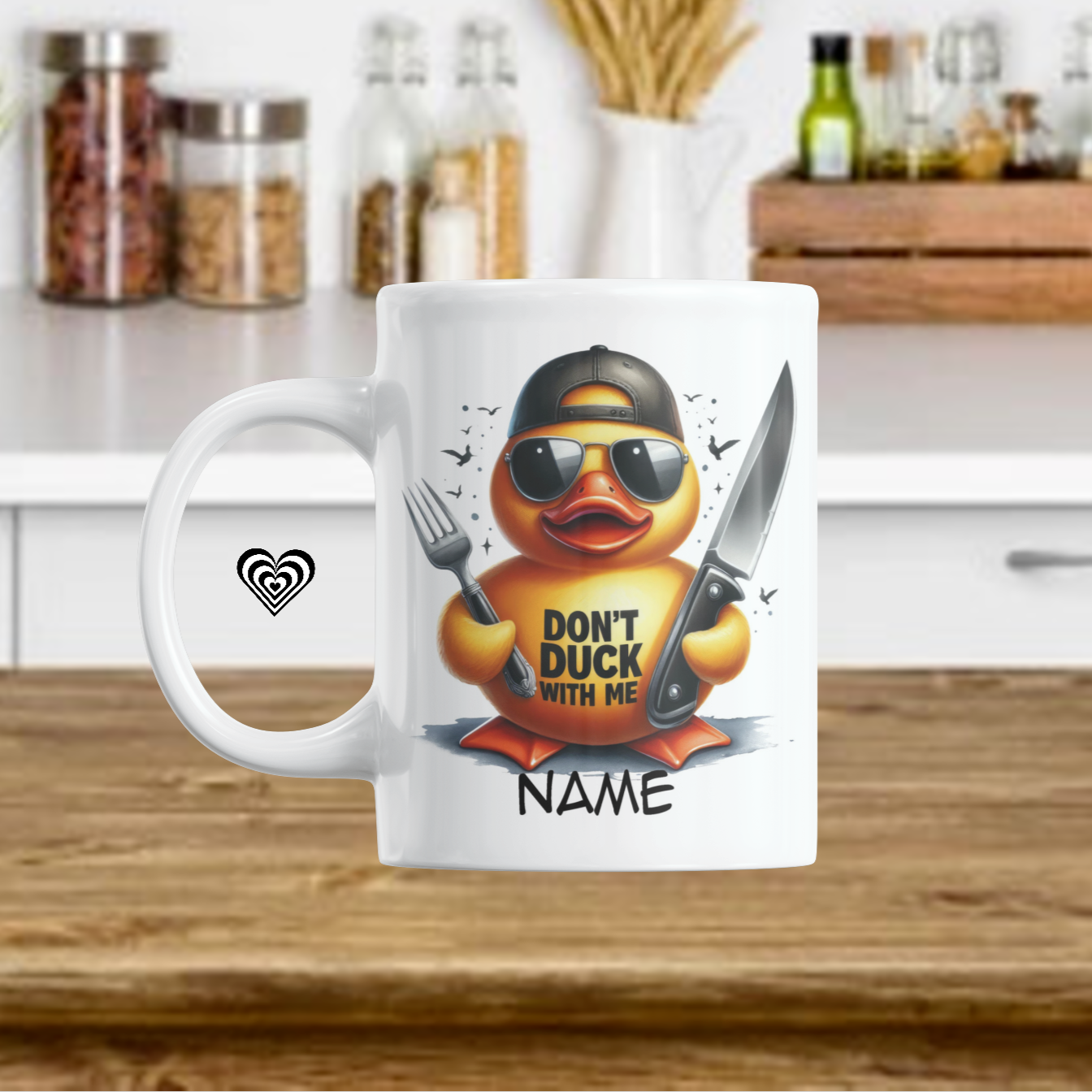 Dont Duck With Me Mug Personalised
