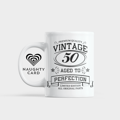 50th Birthday Gift - Birthday Mug