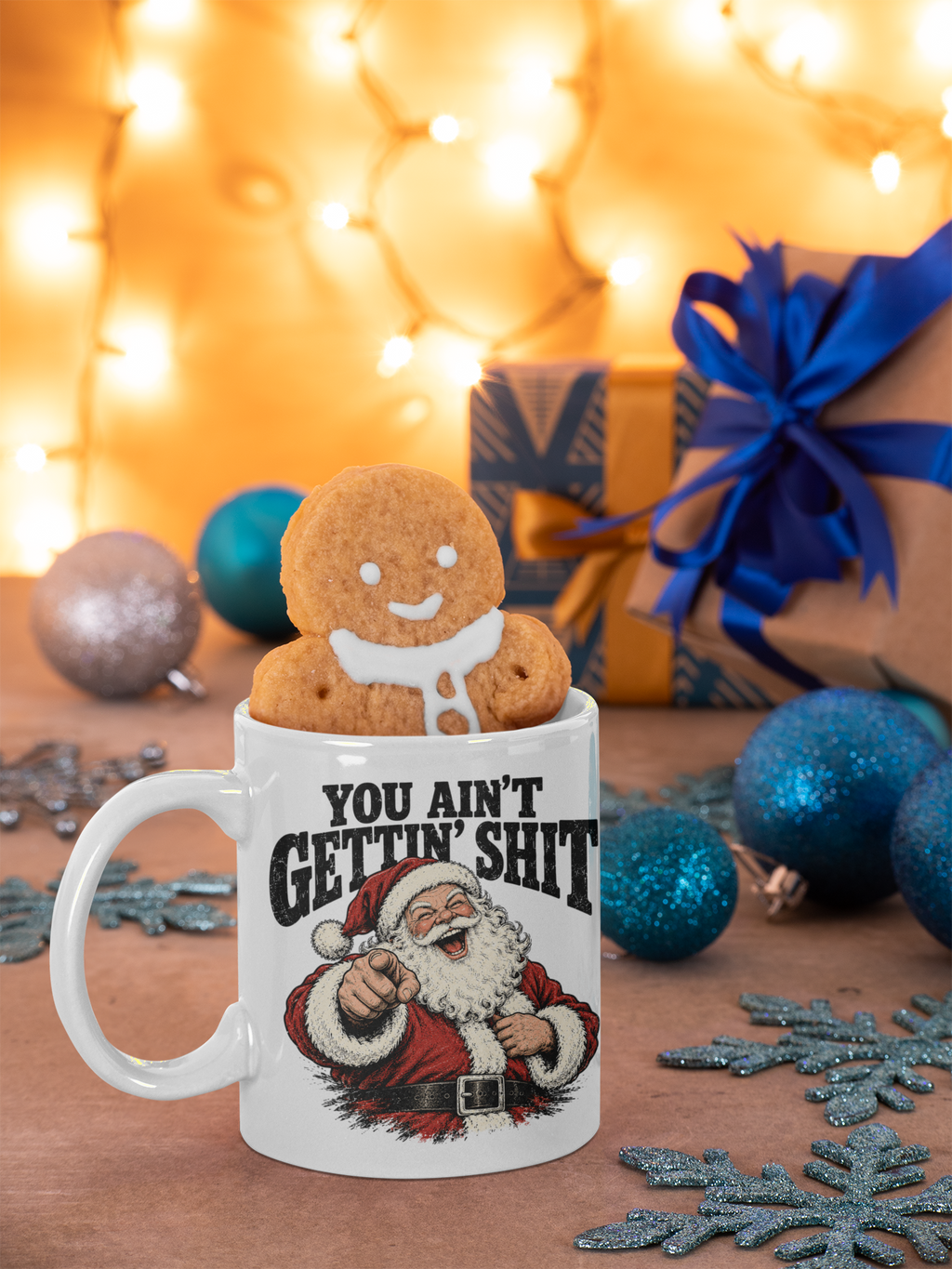 Funny Christmas Mug, Secret Santa Gift. SALE.