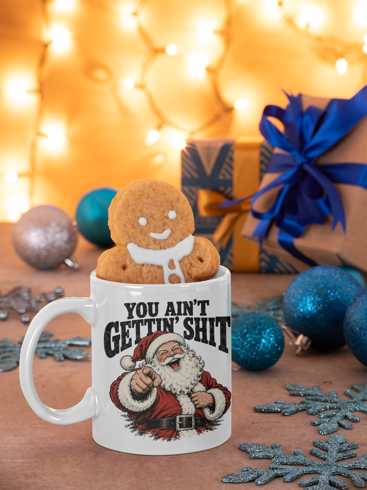 Funny Christmas Mug, Secret Santa Gift. SALE.