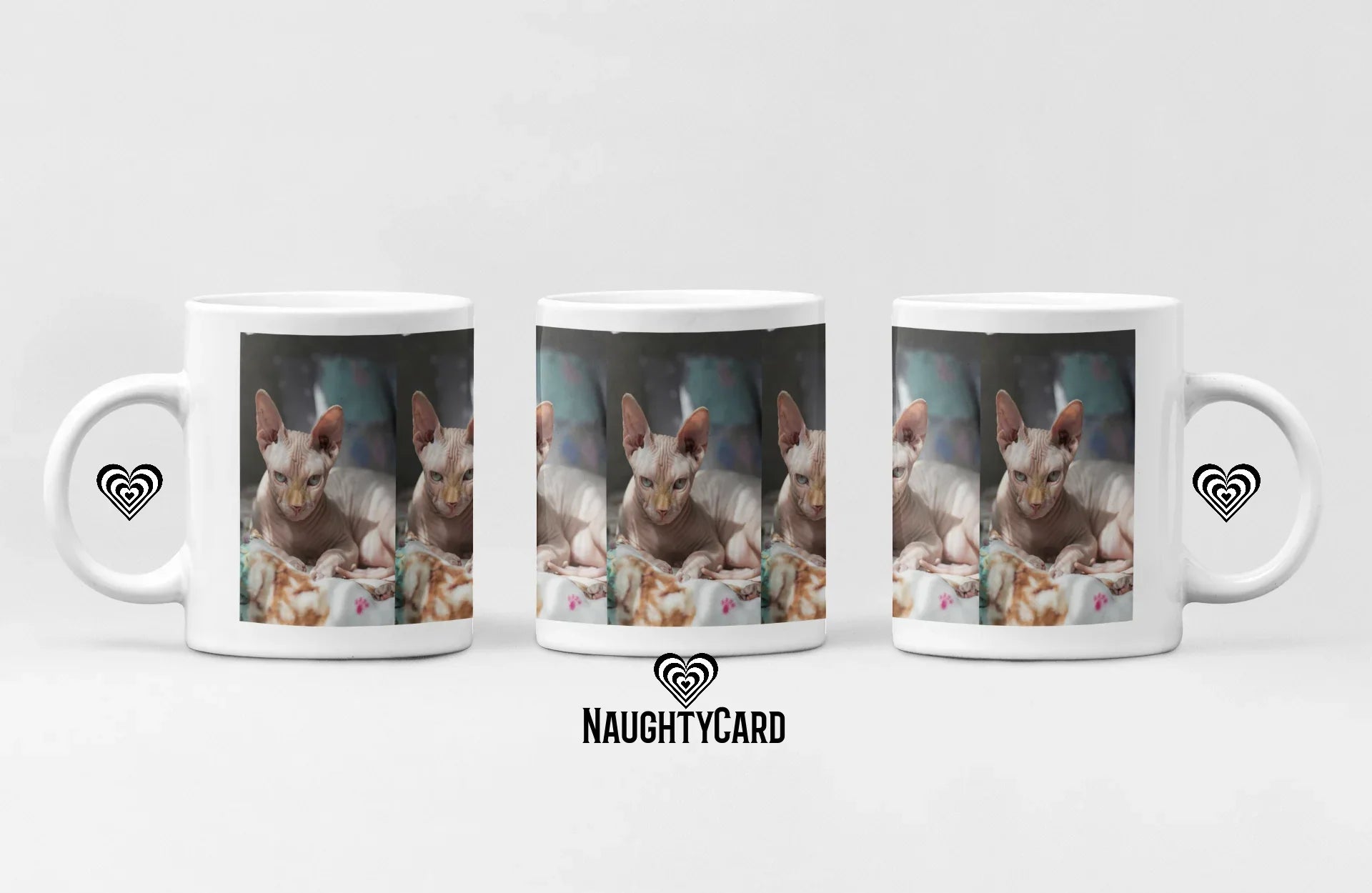 12 x MUG'S - Naughty Card