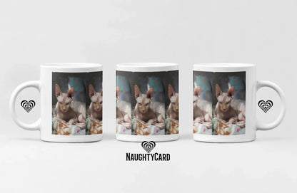 12 x MUG'S - Naughty Card