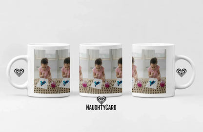 12 x MUG'S - Naughty Card