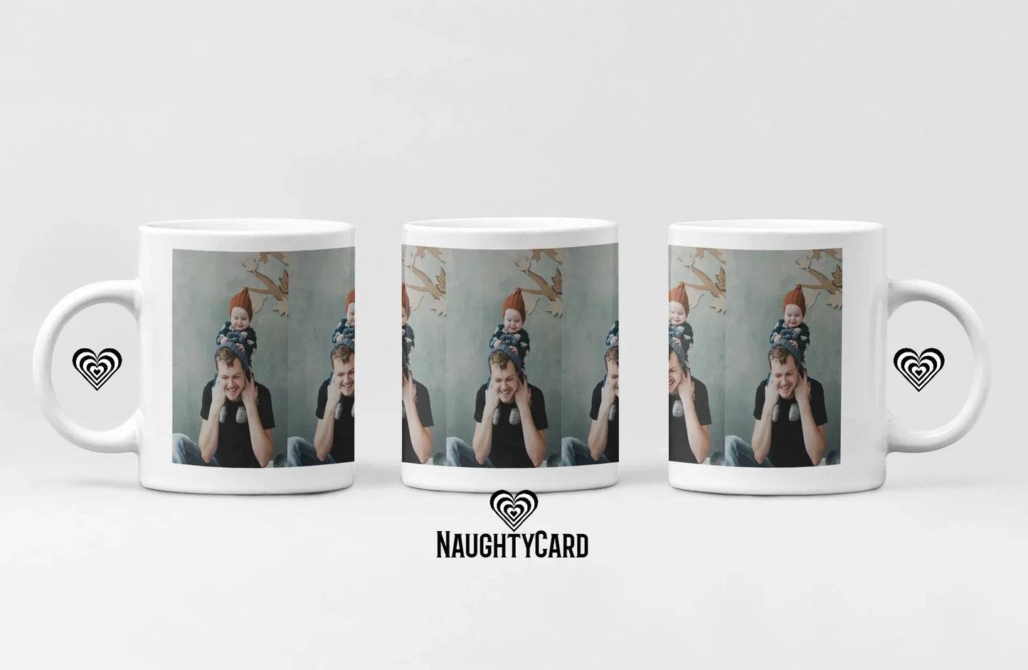 12 x MUG'S - Naughty Card