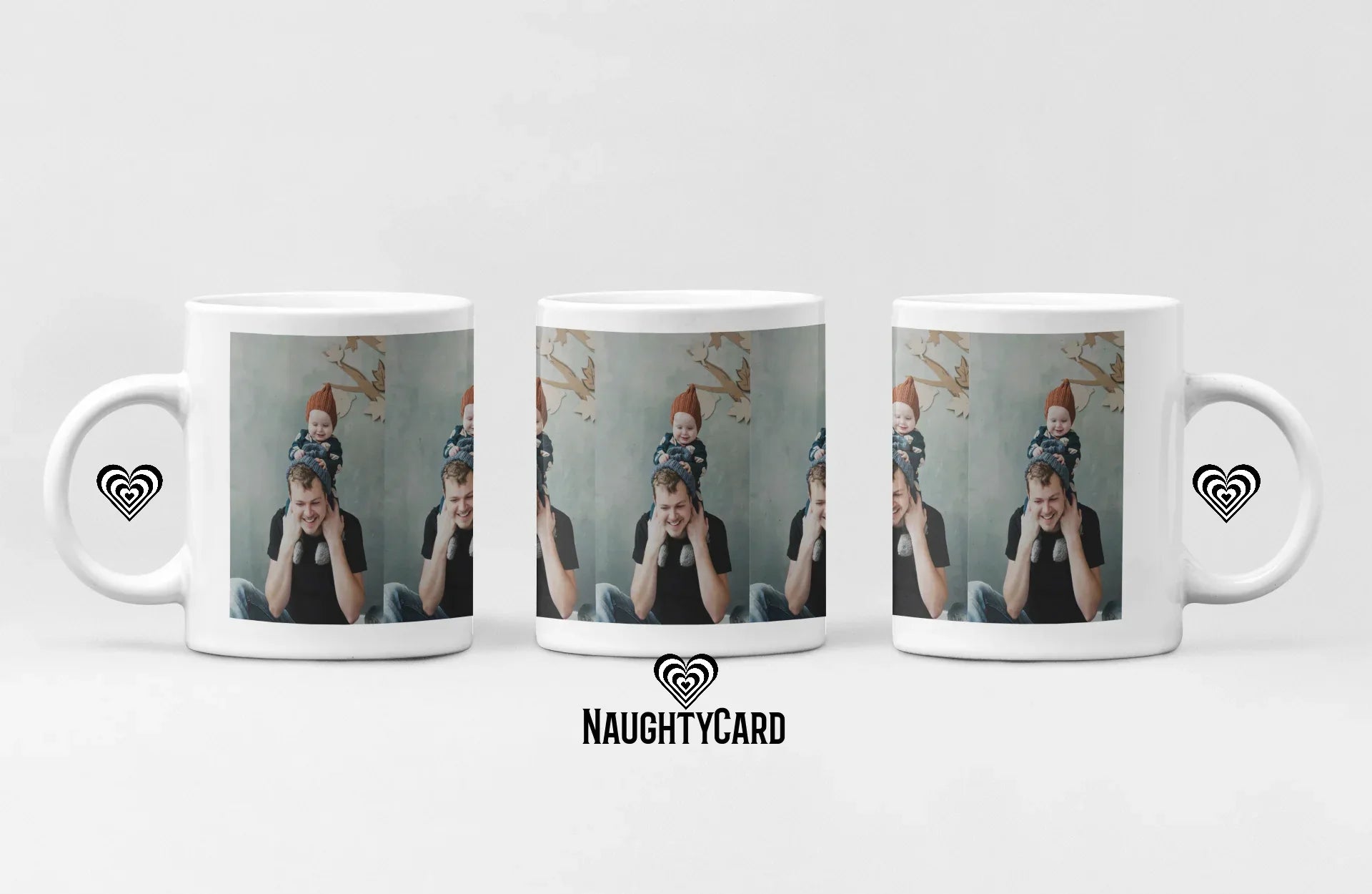 12 x MUG'S - Naughty Card