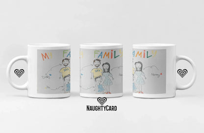12 x MUG'S - Naughty Card