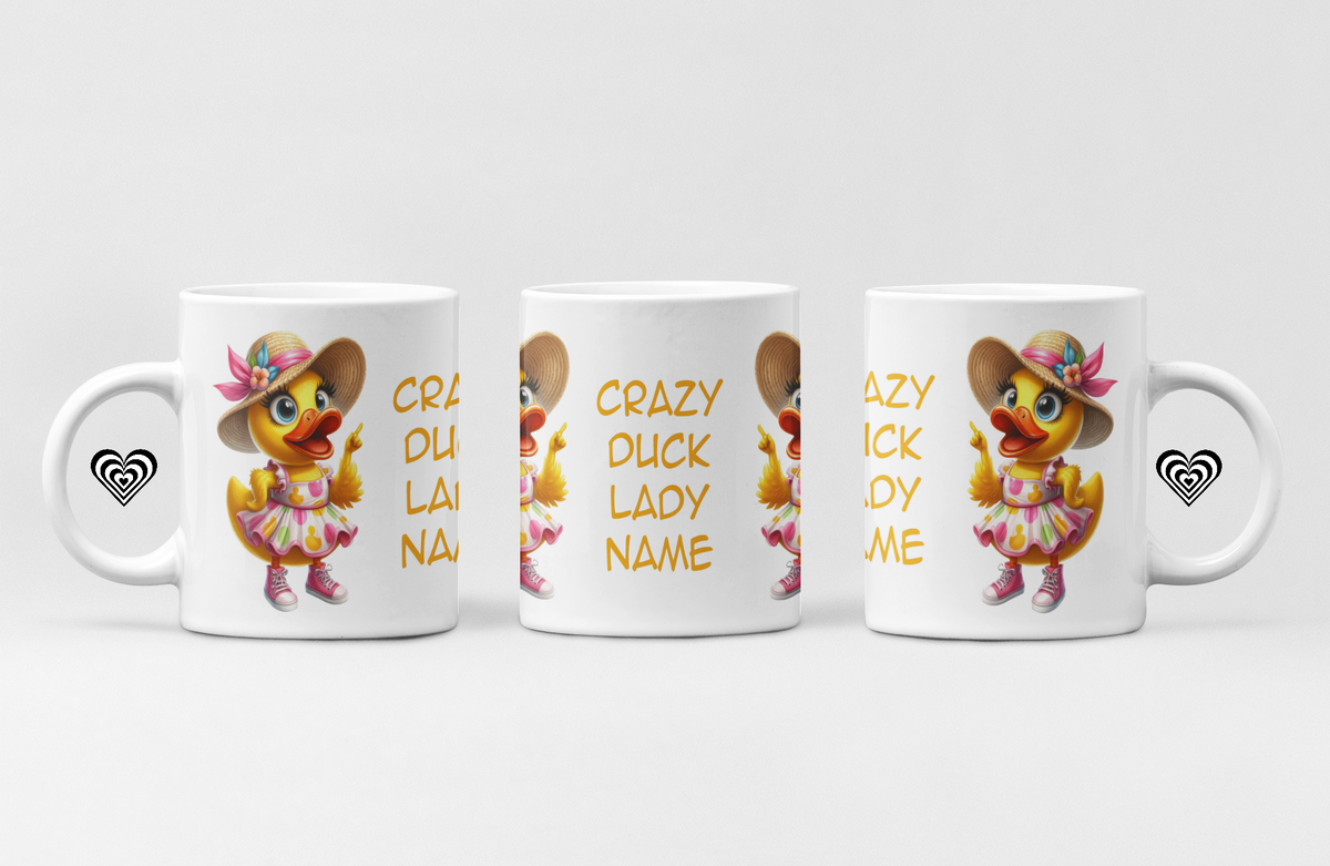Crazy Duck Lady