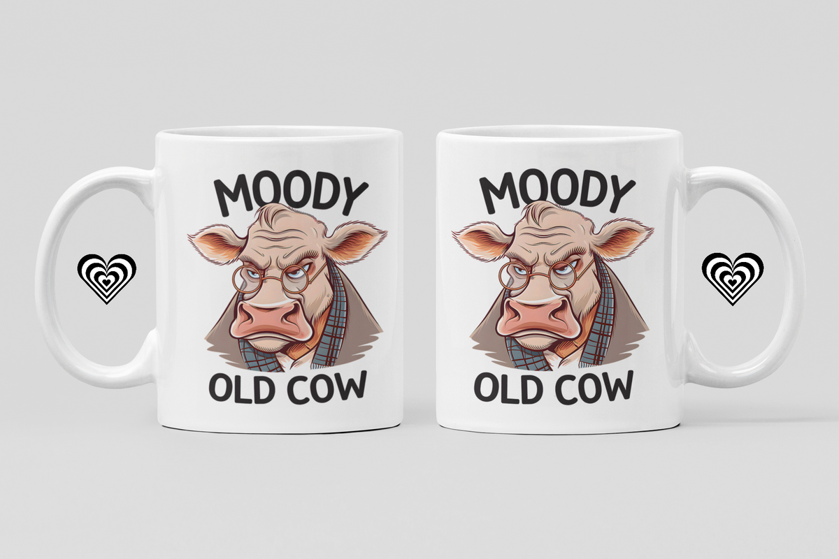 Moody Cow Mug
