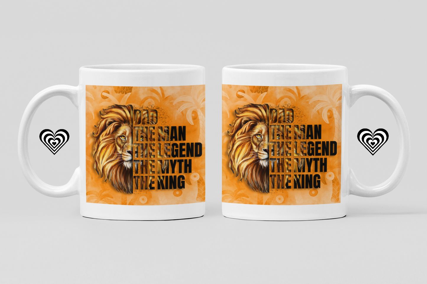 Birthday gift for dad, a white mug on a solid white background. Fathers Day Gift Mug