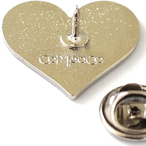 Pansexual Heart Badge