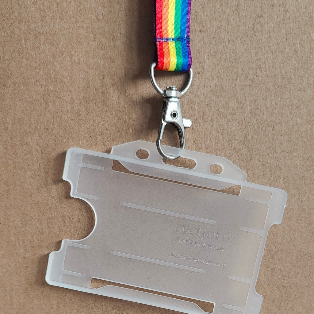 6 Colour LGBT Lanyard