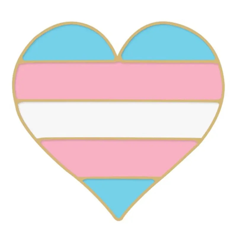 Pansexual Enamel Badge from Naughty Card
